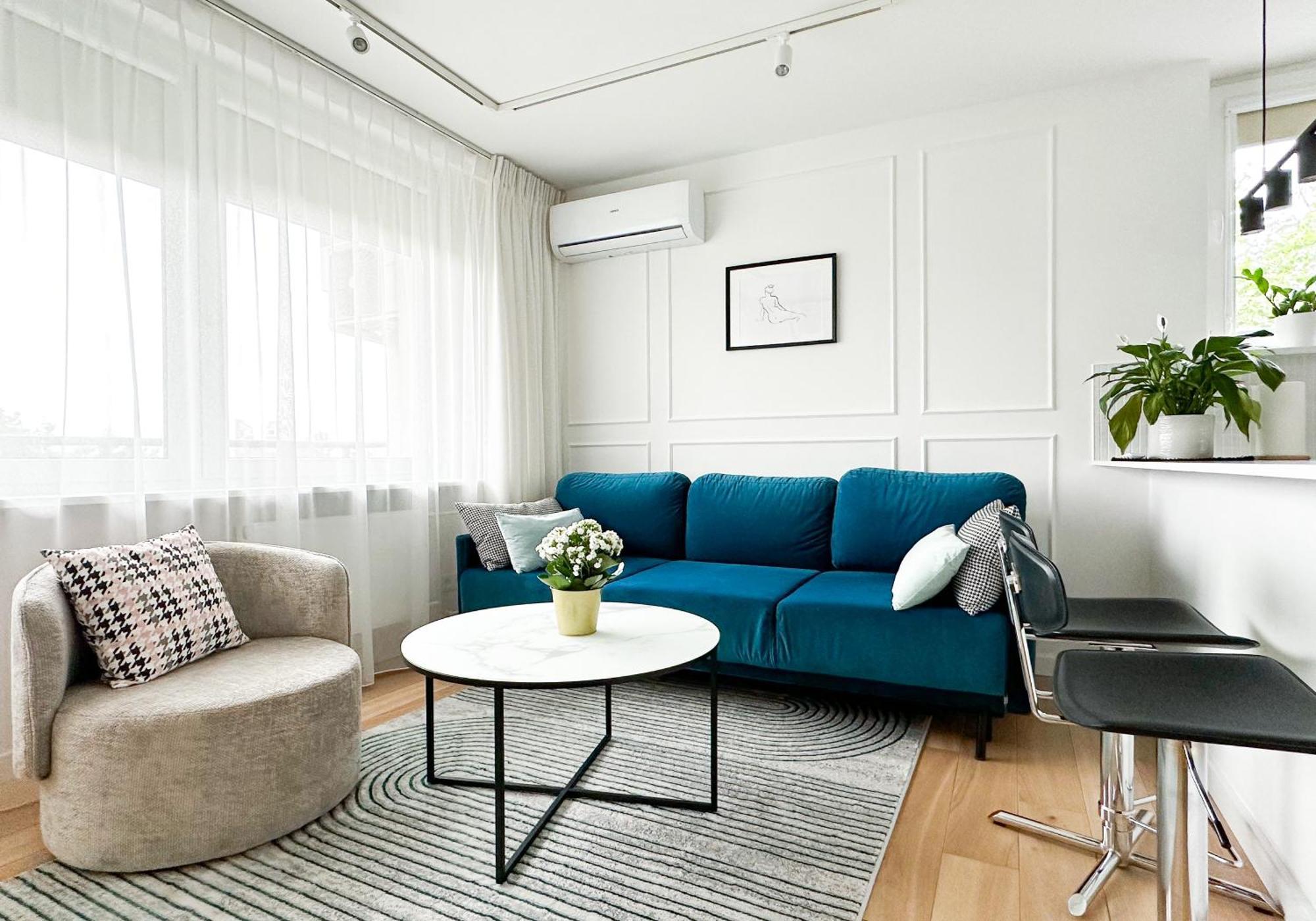 Stylowy Apartament Przy Metrze Warszawa Exteriör bild